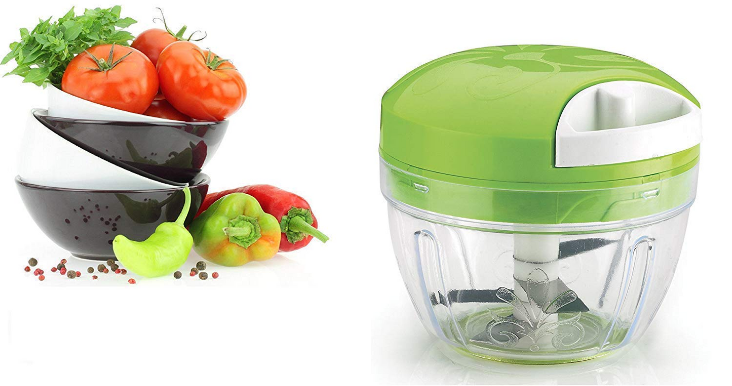 Choppers, Chopper Vegetable Cutter, Vegetable Tools (Multi Color)