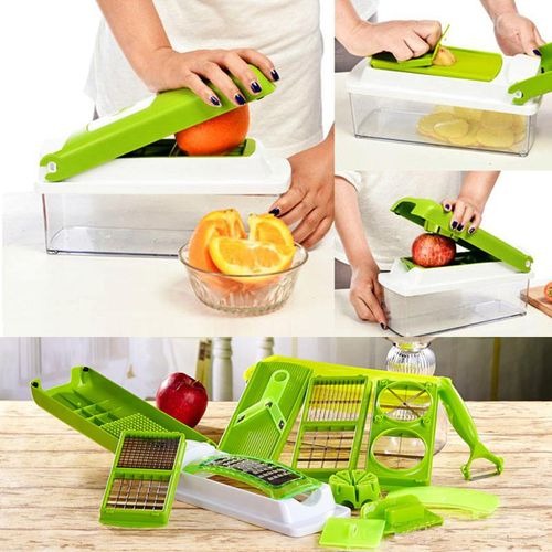 High Quality Nicer Dicer Salad Vegetable Fruit Slicer Shredder Cutter Peeler Chopper Kitchen Tool Set